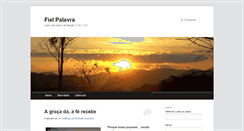 Desktop Screenshot of fielpalavra.com